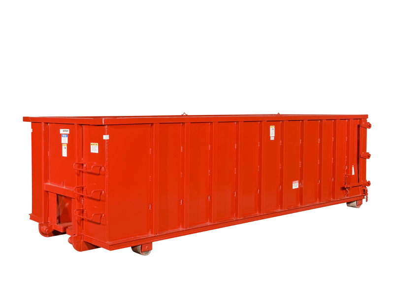 Roll-off dumpster bin